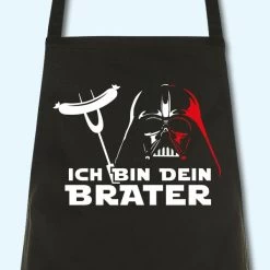 Schürze Ich Bin Dein Brater Grillschürze Küchenschürze Kochschürze (Gr. 80 X 63 Cm) -Möbelhaus 401458822