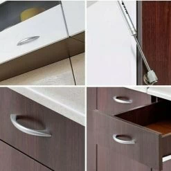 KÜCHE Küchenzeile Küchenblock MODERN 240 CM Einbauküche BETON + Beton 7 KÜCHE Küchenzeile Küchenblock MODERN 240 CM Einbauküche BETON + Beton -Möbelhaus 416290282