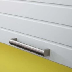 Küche Küchenzeile Weiß Matt Lack 260cm Individuell Stellbar Küchenblock -Möbelhaus 416910209