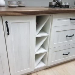 Küche Küchenzeile Landhaus Soft Close - Individuell Stellbar - MDF -Möbelhaus 421650113