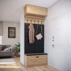 Platan Room Hängeschrank Wandschrank Küchenschrank 100x35x35cm Griffloses Design -Möbelhaus 424453096