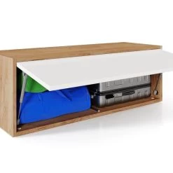 Platan Room Hängeschrank Wandschrank Küchenschrank 100x35x35cm Griffloses Design -Möbelhaus 424453105