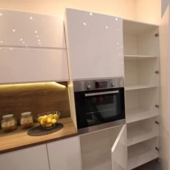 Küche Küchenzeile Weiss Grifflos Mit Insel Soft Close Individuell Stellbar (Geräte) -Möbelhaus 433679807