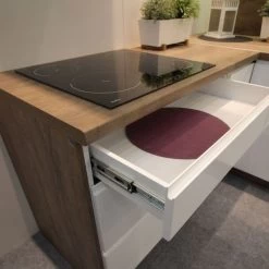 Küche Küchenzeile XXL U-Küche Weiß Oder Grau Grifflos Glanz Individuell Stellbar -Möbelhaus 437757256