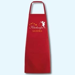 SOL'S Schürze Küchenfee Mit Wunschnamen Grillschürze Küchenschürze Kochschürze -Möbelhaus 440223509