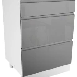 Eckküche Grifflos Grau Oder Weiss Glanz Küche -Möbelhaus 454107667