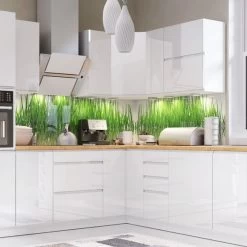 Eckküche Grifflos Grau Oder Weiss Glanz Küche -Möbelhaus 454107975