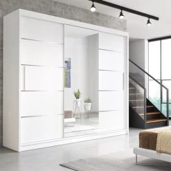 Kleiderschrank MILA 23 Schiebetürenschrank Schiebeschrank Schrank Spiegel