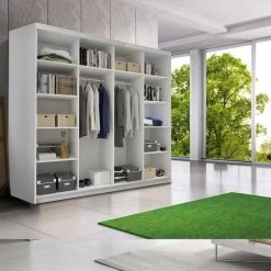 Kleiderschrank MILA 23 Schiebetürenschrank Schiebeschrank Schrank Spiegel -Möbelhaus 458590900