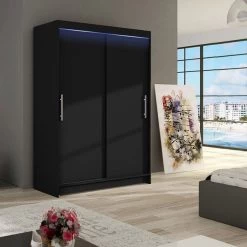 Kleiderschrank Aldo I Schiebetürenschrank Garderobenschrank Schlafzimmerschrank M24