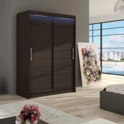 Kleiderschrank Aldo I Schiebetürenschrank Garderobenschrank Schlafzimmerschrank M24 -Möbelhaus 458605810