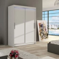 Kleiderschrank Aldo I Schiebetürenschrank Garderobenschrank Schlafzimmerschrank M24 -Möbelhaus 458605813