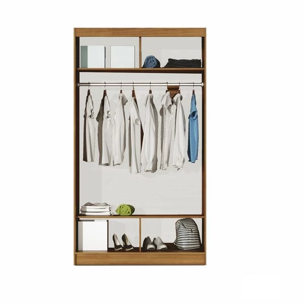 Schwebetürenschrank PARIS 120/ 160 / 203 Kleiderschrank Mit Spiegel Farbwahl 5 Schwebetürenschrank PARIS 120/ 160 / 203 Kleiderschrank Mit Spiegel Farbwahl – Bild 3