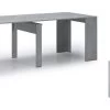 Esstisch, Konsolentisch, Ausziehtisch Bis 237cm, Farbe ZEMENT, Geschlossen 50x90x78cm -Möbelhaus 459644657