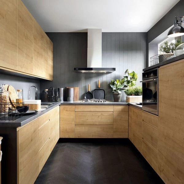 Küche, Schränke, Küchenzeile Erweiterbar Eiche Arlington Griffleisten Neu 3 Küche, Schränke, Küchenzeile Erweiterbar Eiche Arlington Griffleisten Neu