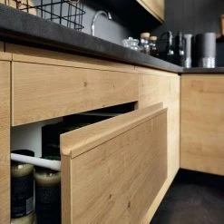 Küche, Schränke, Küchenzeile Erweiterbar Eiche Arlington Griffleisten Neu 7 Küche, Schränke, Küchenzeile Erweiterbar Eiche Arlington Griffleisten Neu -Möbelhaus 460314771