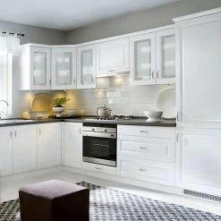 Klassische Küche, Schränke, Küchenzeile Erweiterbar Canadian Weiss Neu&Schnell -Möbelhaus 460315415