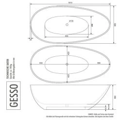 Freistehende Badewanne 180 Gussmarmor Mineralguss Solid Stone Standbadewanne Matt 15 Freistehende Badewanne 180 Gussmarmor Mineralguss Solid Stone Standbadewanne Matt -Möbelhaus 460598593
