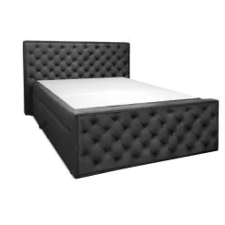 Boxspringbett BELLA 140/160/180/200x200 Mit 2 Bettkasten Matratze + Topper -Möbelhaus 465319353