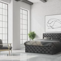 Boxspringbett BELLA 140/160/180/200x200 Mit 2 Bettkasten Matratze + Topper -Möbelhaus 465319420