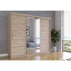 Schwebetürenschrank Schrank Kleiderschrank Spiegel Garderobenschrank Alba 250 20 Schwebetürenschrank Schrank Kleiderschrank Spiegel Garderobenschrank Alba 250 -Möbelhaus 465637402