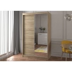 Schwebetürenschrank Schrank Kleiderschrank Schiebetüren Garderobenschrank Neomi 05 -Möbelhaus 465639081