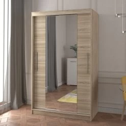 Schwebetürenschrank Schrank Schiebetürenschrank Garderobe Kleiderschrank Neomi 01 120 -Möbelhaus 465639469