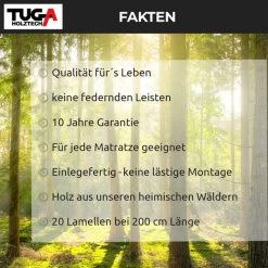 Rollrost 160x200 Cm 20mm 300Kg Lattenrost 20 Lamellen 4 Softkanten -Möbelhaus 469796913