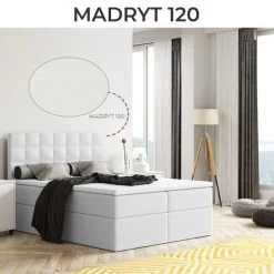 Boxspringbett MERA Farbwahl , Topper Federkern 140/160/180 X 200 Cm Farbwahl -Möbelhaus 472229184