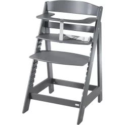 Roba® Hochstuhl »Sit Up Flex, Anthrazit«, Aus Holz