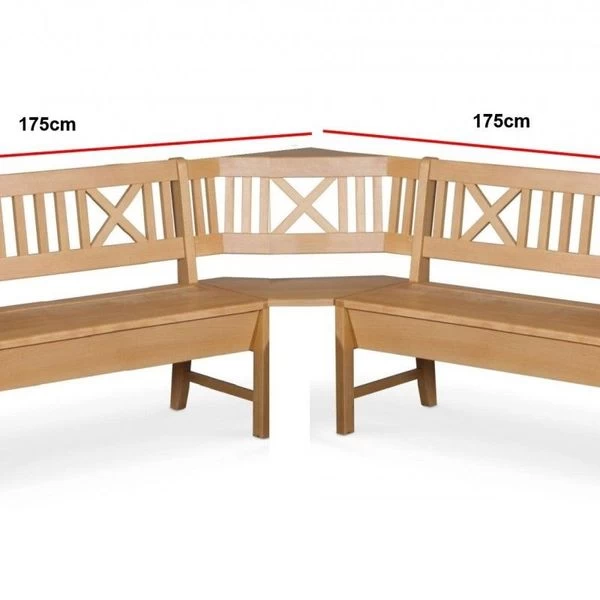 Küchen Kollektion MERLIN Essgruppe Frühstückecke Holz Buche Bank Tisch Stuhl Eckbank 11 Küchen Kollektion MERLIN Essgruppe Frühstückecke Holz Buche Bank Tisch Stuhl Eckbank – Bild 9
