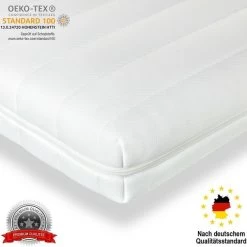 Gelschaum Topper Matratzenauflage Matratzentopper 90x200 140x200 180x200 - 10cm