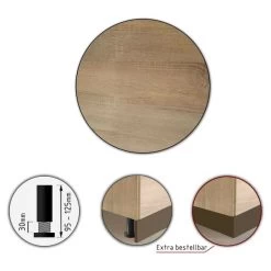 Küche ALINA Mit Hochschrank 300 Cm Küchenzeile Einbauküche Sonoma Eiche -Möbelhaus 481533181