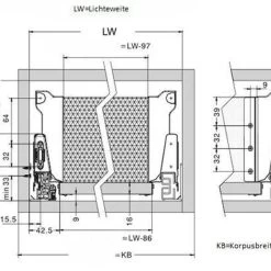 Fertiginnenschubkasten Komplettschubkasten Schubkasten Küchenschublade Schublade -Möbelhaus 481538351