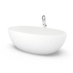 Freistehende Badewanne Mineralguss Solid Surface Gussmarmor Matt Weiß Standbadewanne 11 Freistehende Badewanne Mineralguss Solid Surface Gussmarmor Matt Weiß Standbadewanne -Möbelhaus 481959950