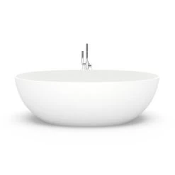 Freistehende Badewanne Mineralguss Solid Surface Gussmarmor Matt Weiß Standbadewanne 12 Freistehende Badewanne Mineralguss Solid Surface Gussmarmor Matt Weiß Standbadewanne -Möbelhaus 481959960