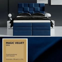 MAGNUS 16B Boxspringbett Mit Bettkasten Ehebett Hotelbett Qualität -Möbelhaus 482490064