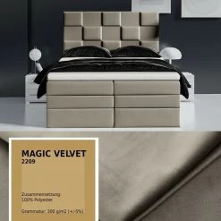 MAGNUS 16B Boxspringbett Mit Bettkasten Ehebett Hotelbett Qualität -Möbelhaus 482490070