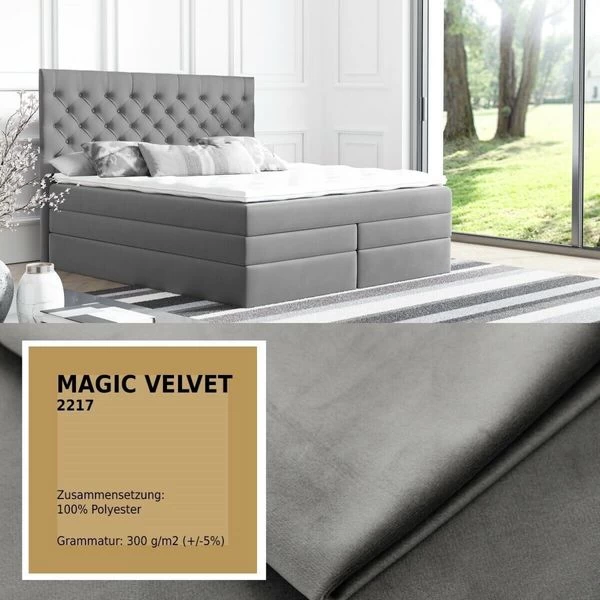 Boxspringbett MAGNUS Doppelbett Bett Mit Bettkasten 140 160 180 200 Qualität 16 Boxspringbett MAGNUS Doppelbett Bett Mit Bettkasten 140 160 180 200 Qualität – Bild 14