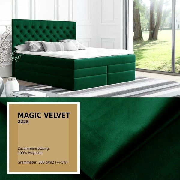 Boxspringbett MAGNUS Doppelbett Bett Mit Bettkasten 140 160 180 200 Qualität 22 Boxspringbett MAGNUS Doppelbett Bett Mit Bettkasten 140 160 180 200 Qualität – Bild 20