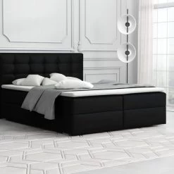 Boxspringbett Florida 140x200 160x200 180x200 Doppelbett Hotelbett Ehebett -Möbelhaus 483454810