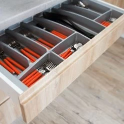 Küche Schränke Küchenzeile Erweiterbar Weiss Matt Griffmulden Häfele Schubladen -Möbelhaus 484565189