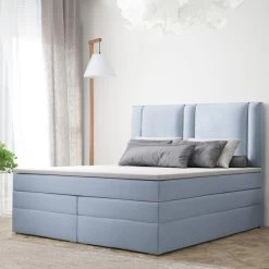 Boxspringbett Aspen 90/140/160/180/200x200 Cm Mit Bettkasten Und Doppelmatratze -Möbelhaus 484936248