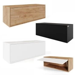 Platan Room Hängeschrank Wandschrank Küchenschrank 100x35x35cm Griffloses Design