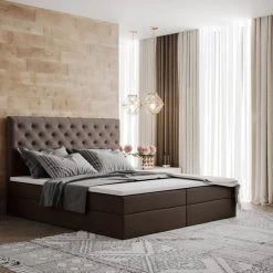 Boxspringbett Chester 90/140/160/180/200x200cm Mit Bettkasten Und Einzelmatratze -Möbelhaus 485499610