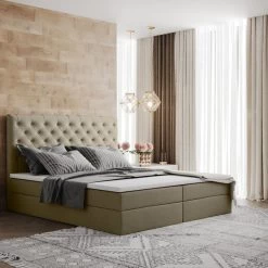 Boxspringbett Chester 90/140/160/180/200x200cm Mit Bettkasten Und Einzelmatratze -Möbelhaus 485499637