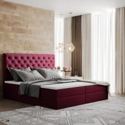 Boxspringbett Chester 90/140/160/180/200x200cm Mit Bettkasten Und Einzelmatratze -Möbelhaus 485499746