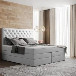 Boxspringbett Chester 90/140/160/180/200x200cm Mit Bettkasten Und Doppelmatratze -Möbelhaus 485508657