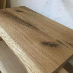 Waschtischplatte Waschtisch Waschtischkonsole Rustikal Eiche Massiv Holz -Möbelhaus 486855908