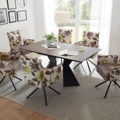 Esstisch Robinson Tisch Ausziehtisch Keramik Glas Rechteckig Braun Metall 160cm 15 Esstisch Robinson Tisch Ausziehtisch Keramik Glas Rechteckig Braun Metall 160cm -Möbelhaus 487662881